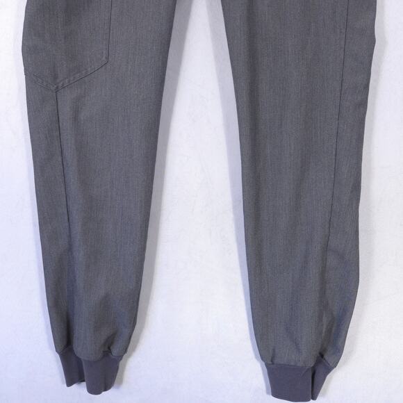 FIGS Zamora Jogger Scrub Pants Womens XS Gray Classic Fit 6 Pocket Lightweight - Picture 4 of 14